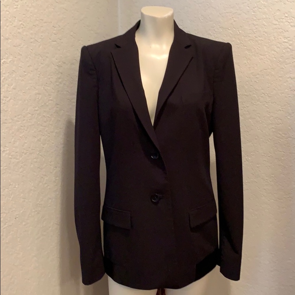 BCBG Maxazria Kana Tux Black Jacket